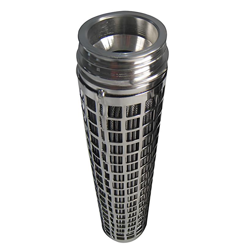 <b>ss 304 316 stainless steel wire mesh pleated polymer hydraulic filter</b>